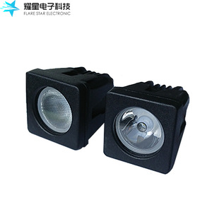ไฟ LED 10w สำหรับรถยนต์ ไฟสปอตแบบสี่เหลี่ยม โคมไฟอลูมิเนียมอัลลอยด์ สำหรับรถออฟโรด รถบรรทุก รถวิศวกรรม - Product Image 2