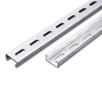 Profil C Strut Channel Baja Tahan Karat Kustom, Profil Bentuk C Struktural Galvanis yang Dibengkokkan Dingin