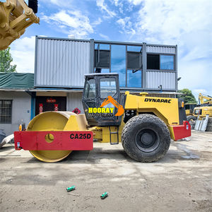 Rouleau compresseur vibrant Dynapac Ca25D d'occasion d'origine à haute efficacité de travail Compacteur Dynapac Ca25d d'occasion en bon état à vendre - Product Image 3