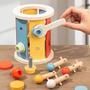 <span class=keywords><strong>En</strong></span> <span class=keywords><strong>bois</strong></span> Montessori multifonctionnel 3 <span class=keywords><strong>en</strong></span> 1 jouets éducatifs boîte à monnaie <span class=keywords><strong>jouet</strong></span> boîte à <span class=keywords><strong>outils</strong></span> <span class=keywords><strong>outils</strong></span> de réparation déverrouiller jeu enfants jouets pour enfants - Product Image 3