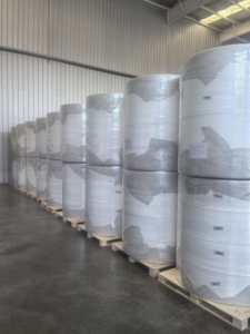 กระดาษเช็ดปากแบบ1ply สำหรับผ้าอนามัยแบบเปียกม้วนใหญ่ - Product Image 6