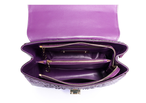 Nuevo Bolso Tote de Mujer en Cuero Genuino con Patrón de Cocodrilo, Cierre de Cremallera, Impermeable y Ecológico, de Pequeña Capacidad - Product Image 6