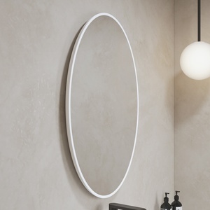 Elegante <span class=keywords><strong>Espejo</strong></span> Ovalado <span class=keywords><strong>para</strong></span> Baño con Marco de Metal Dorado, <span class=keywords><strong>Espejo</strong></span> de Vanidad Montado <span class=keywords><strong>en</strong></span> <span class=keywords><strong>la</strong></span> Pared <span class=keywords><strong>para</strong></span> Decoración del Hogar - Product Image 4