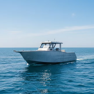 Bateau en aluminium Gospel <span class=keywords><strong>de</strong></span> 11 m, bateau <span class=keywords><strong>de</strong></span> pêche en aluminium à console centrale à vendre - Product Image 1