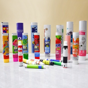 Biểu Tượng Tùy Chỉnh Nhãn Hiệu Riêng Nhôm Nhựa Rỗng Bong Bóng Kẹo Cao Su Ống Đóng Gói Với Nắp Vặn Và UV In Ấn - Product Image 2