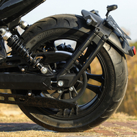 Moto électrique Hanbird, moteur sans balais, batterie lithium 72V, 5000W, vitesse maximale >80 km/h, couleurs personnalisables, certifiée CE