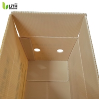 Boîte Express Réutilisable et Recyclable en PP Imperméable pour Fruits - Emballage Personnalisé pour Légumes, Œufs, Produits Frais, Riz, Graines et Aliments pour Animaux