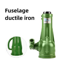 Cric hydraulique court 25T, puissant, en acier, outil de levage, cric à vis pour voiture, équipement d'entretien de véhicule, vert, garantie 1 an