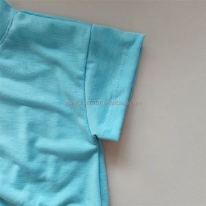 Custom Baby Rompers 0-3 Months Bamboo Toddler Girls Jumpsuits Breathable Solid Color Short Sleeve <strong>Children</strong> Bubble <strong>Onesie</strong> - Product Image 6