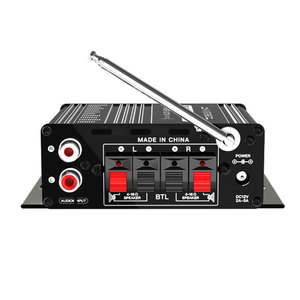 Mini <span class=keywords><strong>Amplificador</strong></span> de Potencia Bluetooth 5.0 AK370BT, Unidad Flash USB, Tarjeta SD, <span class=keywords><strong>Antena</strong></span> de Varilla FM, <span class=keywords><strong>Amplificador</strong></span> de Potencia para <span class=keywords><strong>Coche</strong></span> y Hogar de 12 V CC - Product Image 3