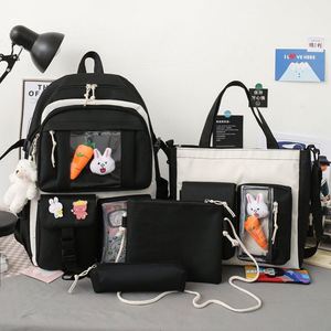 Girls Bag Set Fashion Waterproof Kids Teenager Student <b>School</b> <b>Backpack</b> <b>School</b> Bags for Girls Back to <b>School</b> 4 in 1 Set - Product Image 3