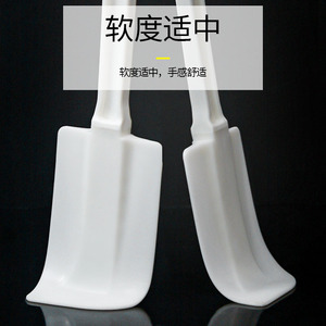 Silicone Cake Spatula Long Handle Smooth Surface Easy <b>Clean</b> Dessert Tools - Product Image 3