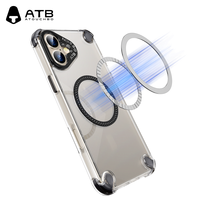 Étui de téléphone portable magnétique à aspiration nouvelle génération 2025, toucher doux, fabrication directe d'usine, antichoc, anti-traces de doigts pour iPhone