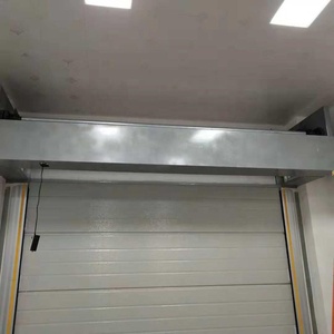 Puerta <span class=keywords><strong>de</strong></span> Garaje Seccional Manual Apilable con Parte Superior <span class=keywords><strong>de</strong></span> Acero, Diseño Postmoderno, en <span class=keywords><strong>Aluminio</strong></span>, Acero Inoxidable, Plástico <span class=keywords><strong>y</strong></span> Fibra <span class=keywords><strong>de</strong></span> Vidrio - Product Image 4