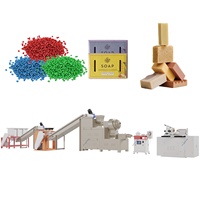 Machine automatique de fabrication de savon, ligne de production de savon de bain, grande capacité, longue durée de vie, équipement de taille moyenne à grande pour les entreprises