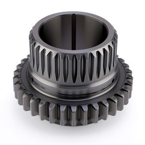 Mecanizado de precisión CNC, engranajes rectos de acero 42CrMo, dientes de fresado para equipos de riel, sistemas de accionamiento OEM/ODM, calor personalizado 28-68HRC - Product Image 1