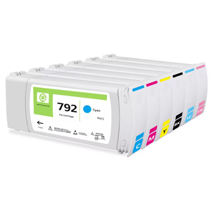 Cartouche d'encre latex <span class=keywords><strong>HP</strong></span> 792 Premium 775 ml pour <span class=keywords><strong>HP</strong></span> 210 <span class=keywords><strong>260</strong></span> 280 L26100 L26500 L28500 avec puce stable, couleurs vives, durable en extérieur - Product Image 2