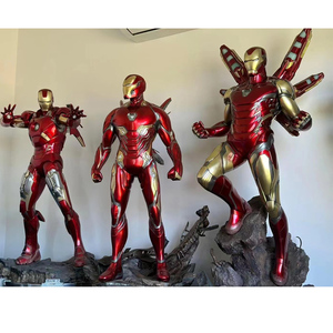 Statue Ironman personnalisée en fibre de verre <span class=keywords><strong>moule</strong></span> en résine marvel figurine Mk85 Mk7 iron man pour décoration de cinéma - Product Image 1