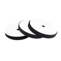 Usine textile, quantité minimale de commande basse, ruban auto-agrippant en nylon 100% ignifuge et écologique, rouleaux de 25 mm, à coudre pour vêtements