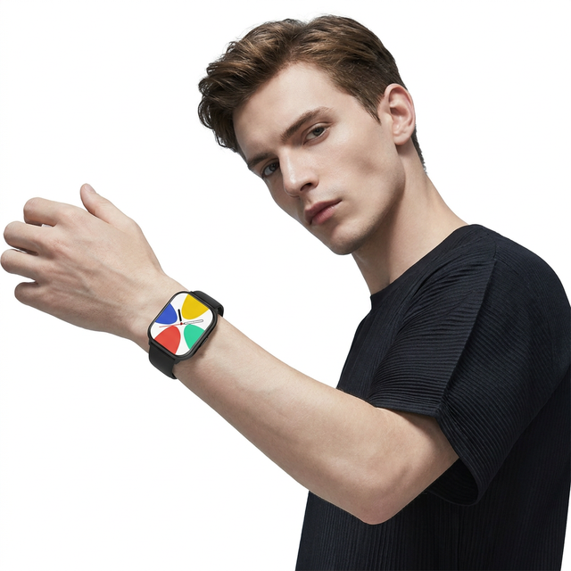 Fashion Multi-Function Large Screen Waterproof Smart Watch for Sports
