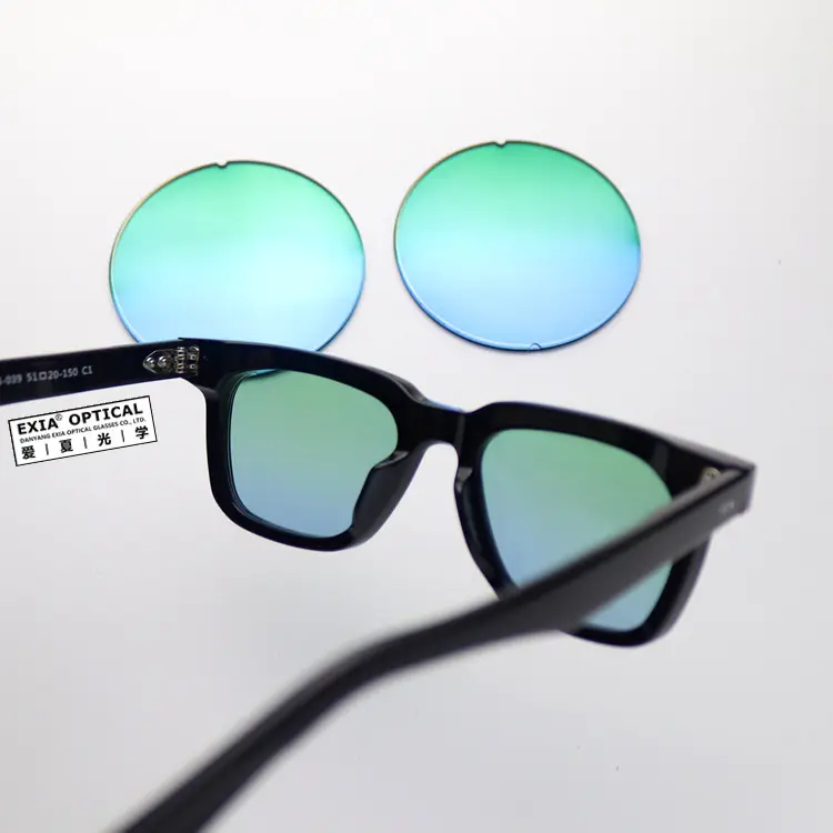 Lenti per occhiali di lusso per occhiali da sole colori sfumati EXIA OPTICAL A66