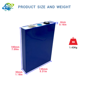 RWT Kleine Formaat Hoge Dichtheid Lange Levensduur Vierkante Aluminium Behuizing Batterij 30ah 40ah <span class=keywords><strong>Lifepo4</strong></span> 50ah en <span class=keywords><strong>Lifepo4</strong></span> 3.2v 50ah - Product Image 2