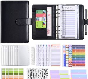 Meilleures ventes : Blocs de notes adhésives A6 à anneaux noirs, 14 couleurs, pour Noël, le bureau, l'école, ou comme cadeau - Product Image 3