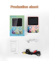 Console de jeu vidéo portable rétro rechargeable 500-en-1 Machine de boxe électronique avec console de lecteur de communication Wi-Fi