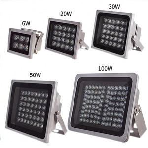 ไฟสปอร์ตไลท์ LED กันน้ำทรงสี่เหลี่ยม 6-100W RGB สำหรับตกแต่งภูมิทัศน์ ต้นไม้ สวน สะพาน สนามกีฬา อาคารภายนอก - Product Image 3