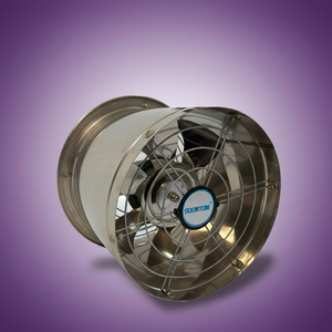 Ventilador Axial Industrial Eléctrico para Ductos Metálicos, con Dos Rodamientos <span class=keywords><strong>de</strong></span> Bolas, Control Lineal, Extracción <span class=keywords><strong>de</strong></span> Humos, Ventilación Bidireccional Recta - Product Image 2