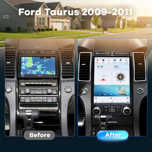 Autoradio avec écran vertical de 12,1 pouces, design de cadre exclusif, pour Ford Taurus 2009 2010 2011, Android DSP 4G WiFi 8+128G - Product Image 1