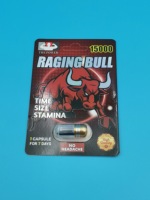 Private Label Raging Bull 15000 Mannelijke Uithoudingsvermogen Capsule Met Milkvetch Asperges L-Lysine Ruw Kruidenconcentraat Ondersteuning Controle