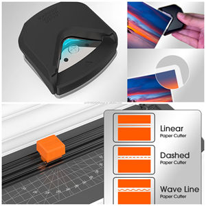 Machine à plastifier thermique et à froid 8 en 1 format <span class=keywords><strong>A4</strong></span>, équipement de <span class=keywords><strong>plastification</strong></span> de documents et de photos pour la maison et le bureau avec coupe-papier - Product Image 6