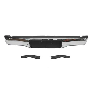 Pick Up Accessories Steel Rear Bumper For Toyota Hilux Revo 2015+