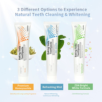 Dentifrice naturel non toxique pour le blanchiment des dents Soins bucco-dentaires Dentifrice anti-carie