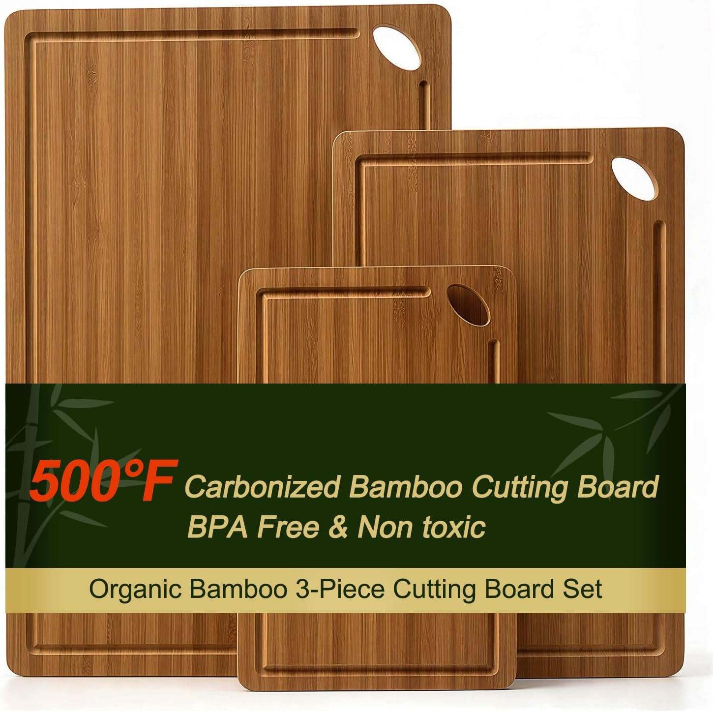 Brown Color-Nature Carbonized Bamboo