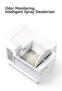 Caja de arena automática para gatos con control de aplicación, caja de arena autolimpiante WIFI sin olores, inodoro para mascotas, caja de arena de capacidad Extra grande - Product Image 2