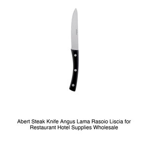 Cuchillo para carne Angus con hoja de cuchilla de afeitar suave Abert - Product Image 2