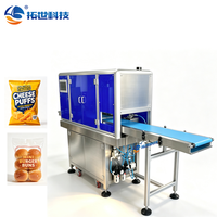 Testeur de fuites automatique en ligne pour emballages, machine d'inspection continue des scellages pour la ligne de contrôle qualité des emballages alimentaires