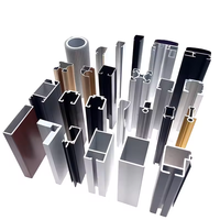 Profil en aluminium Keder pour tente, profil de cadre de porte en verre en aluminium