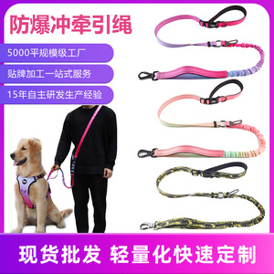 Crossbody Dog Leash Explosion Proof Hands Free Waist Leash For Pet Walking Outdoor Use - Product Image 3