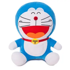 Fabricants personnalisé peluche chat animal peluche Doraemon poupée peluche jouet Jingle chat poupée robot chat animation griffe machine poupée