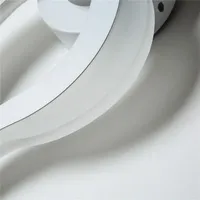 Applique murale moderne acrylique pour décoration intérieure lampe murale LED en forme de flamme pour fond de villa d'hôtel