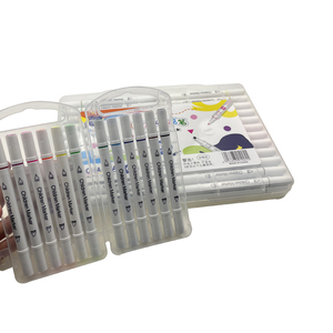 Bright Color Non Toxic Washable Dual Tip <b>Water</b> Color Marker <b>Pen</b> Custom Children's Markers - Product Image 1