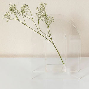 Estante de exhibición de acrílico de jarrón de arco de Amanecer nuevo personalizado de fábrica para tienda de joyería soporte de exhibición de tienda de bodas - Product Image 5