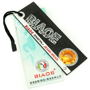 High Quality Thick Design Swing Tags Clothing Tag Label Cheap Price Gift Custom Luggage Tag