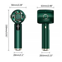 Mini ventilateur de cou portable, ventilateur de poche personnel sans pales, silencieux, petit ventilateur à turbine, ventilateur électrique USB, ventilateur de voyage