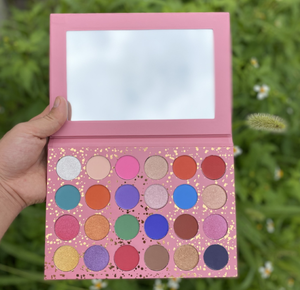 พาเลทอายแชโดว์24สีแบบวีแกนกันน้ำมีสีติดฉลากส่วนตัว - Product Image 3