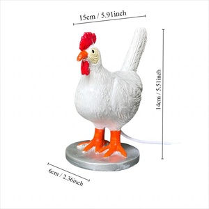 Decorative Night Lights Simulated Animal Funny <strong>Easter</strong> Home Decor Party Carnival Chicken Lamp Chick Night Light <strong>Ornaments</strong> - Product Image 3