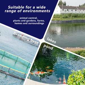 רשת פלסטיק להגן על בריכת דגים הגנה דגים גדולה של ציפור פלסטיק כדי לעצור את הרונים וחתולים - Product Image 6